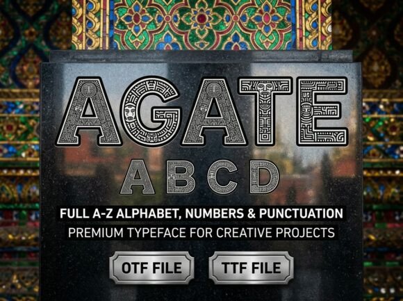 Agate: A Font Forged in Ancient Legend