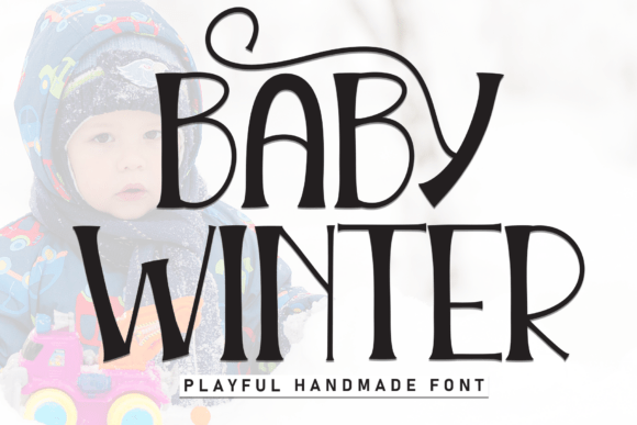 Baby Winter: A Handwritten Font for Whimsical Design