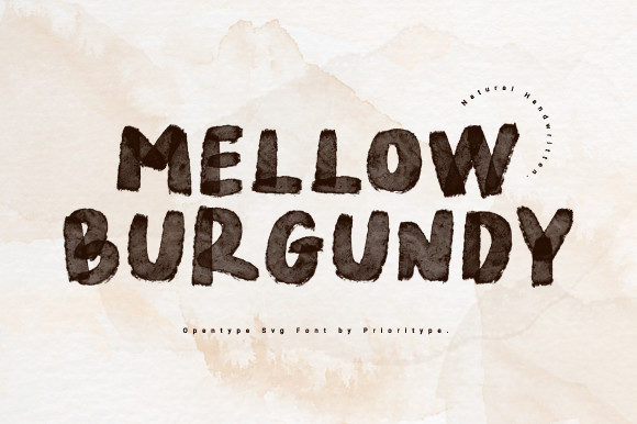 Mellow Burgundy: The Perfect Display Font for Modern Design