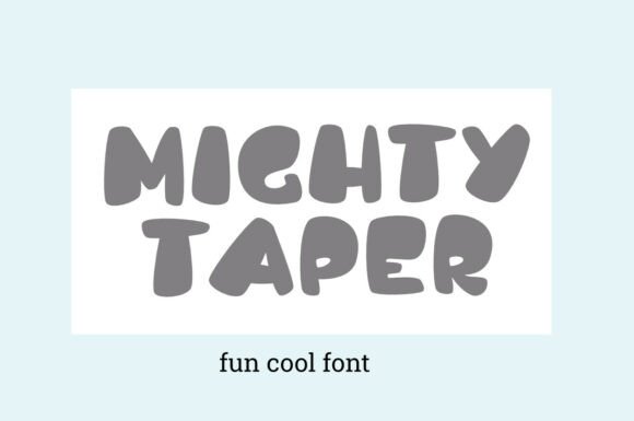Mighty Taper: Injecting Bold, Playful Energy into Modern Design
