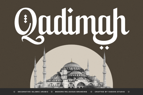Qadimah: A Modern Serif with Timeless Appeal