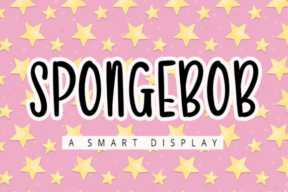 Spongebob: The Smart and Adaptable Display Font for Modern Design